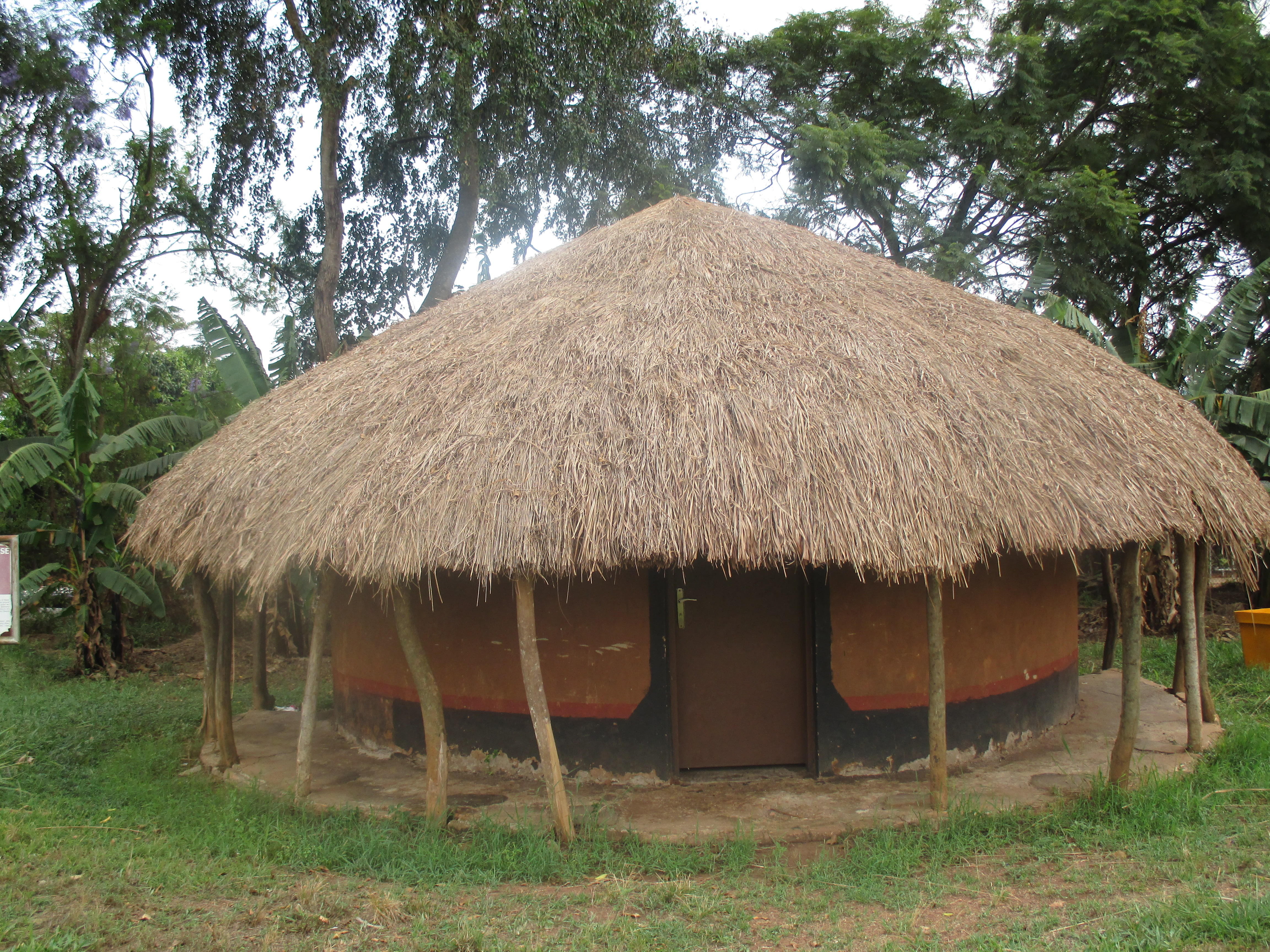 First cockerel on the roof